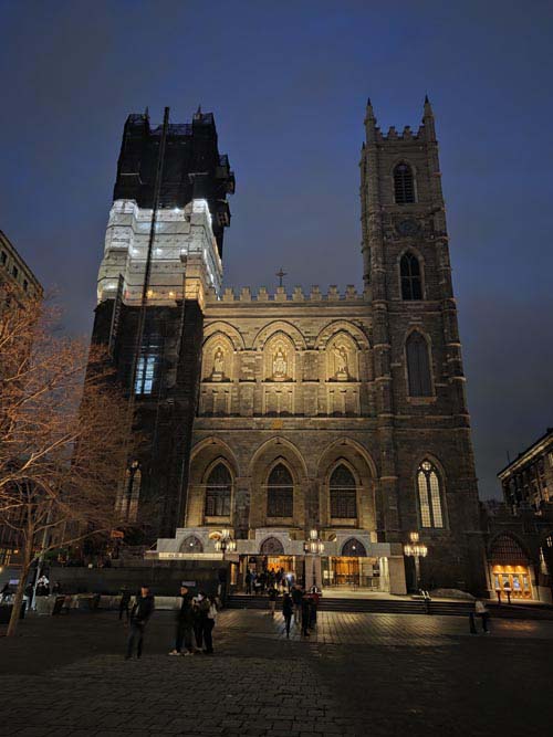 Basilique Notre-Dame de Montr&eacute;al/Notre-Dame Basilica of Montreal, Place d'Armes, Montr&eacute;al, Canada, April 3, 2026