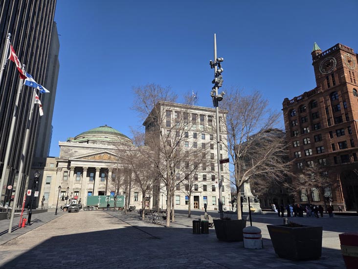 Place d'Armes, Montr&eacute;al, Canada, April 8, 2026
