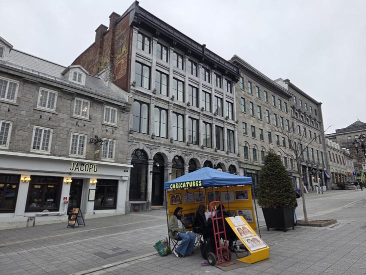 Place Jacques-Cartier, Montr&eacute;al, Canada, April 4, 2026