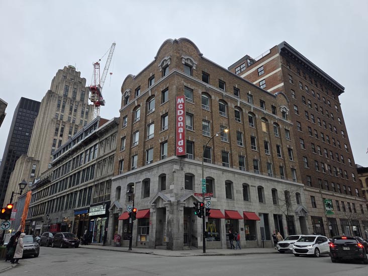 Boulevard Saint-Laurent at Rue Notre-Dame, Montr&eacute;al, Canada, April 4, 2026