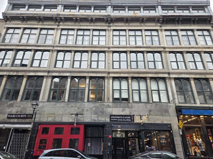 15 Rue Notre-Dame Ouest, Montr&eacute;al, Canada, April 4, 2026