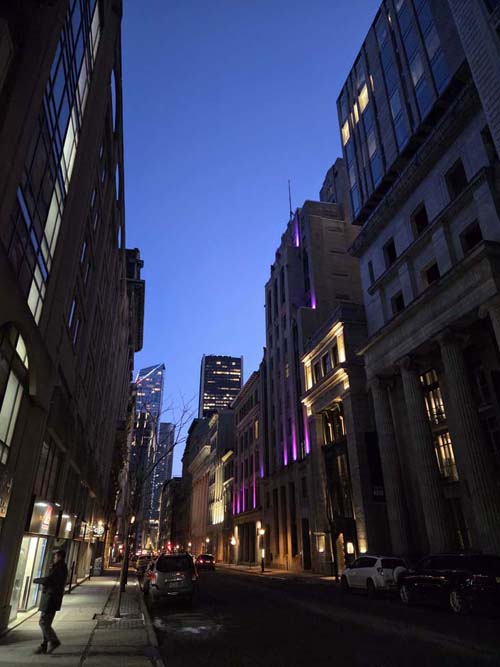 Rue Saint-Jacques, Montr&eacute;al, Canada, April 7, 2026