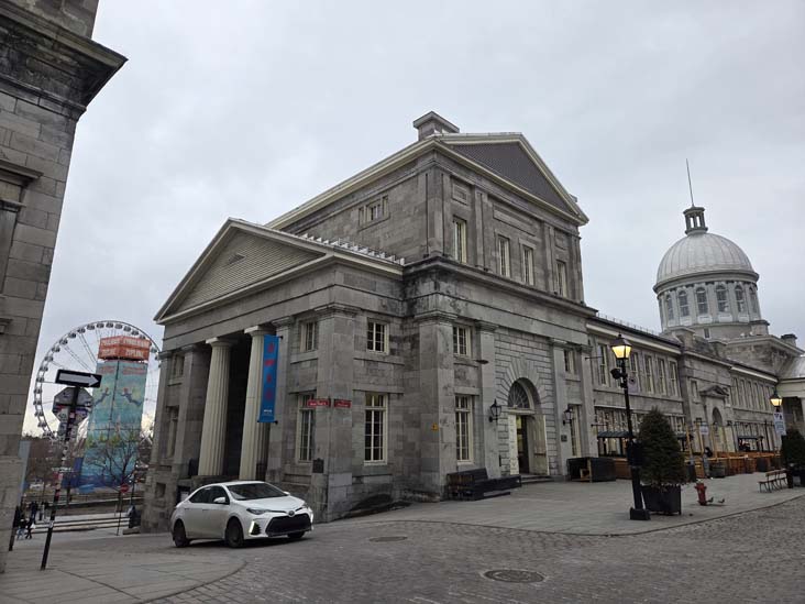Rue Saint-Paul Est at Rue Bonsecours, Bonsecours Market, Montr&eacute;al, Canada, April 4, 2026