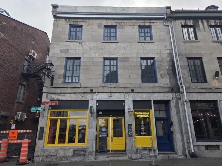 143 Rue Saint-Paul Ouest, Montr&eacute;al, Canada, April 7, 2026