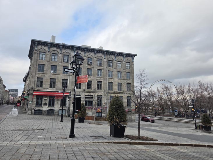 Rue Saint-Paul Est at Place Jacques-Cartier, Montr&eacute;al, Canada, April 7, 2026