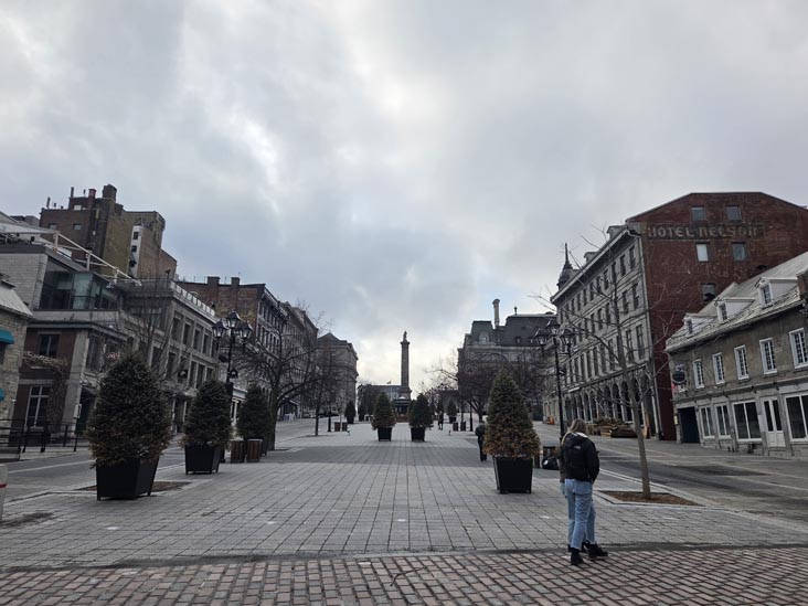 Rue Saint-Paul Est at Place Jacques-Cartier, Montr&eacute;al, Canada, April 7, 2026