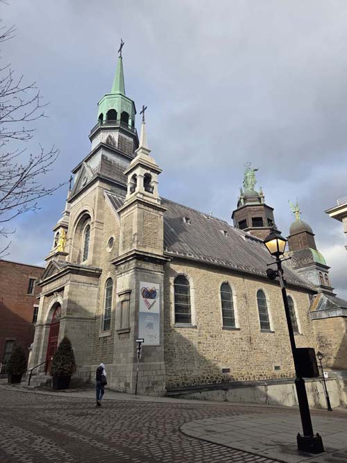 Rue Saint-Paul Est at Rue Bonsecours, Montr&eacute;al, Canada, April 7, 2026