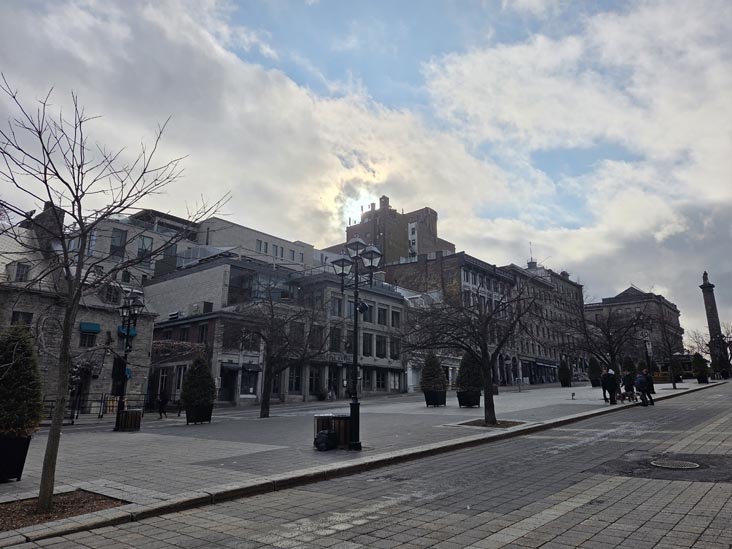 Place Jacques-Cartier at Rue Saint-Paul Est, Montr&eacute;al, Canada, April 7, 2026