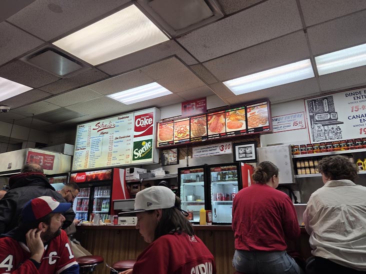 Schwartz's Deli, Montr&eacute;al, Canada, April 5, 2026