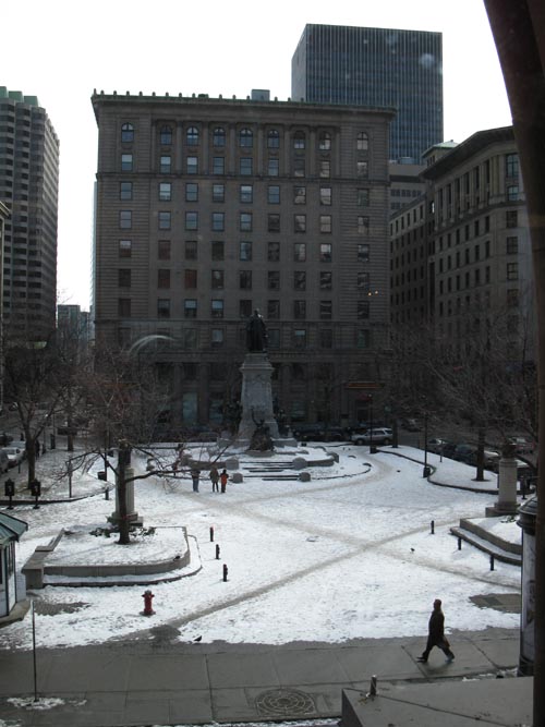 View Of Phillips Square From The Bay/La Baie, 585, Rue Sainte-Catherine Ouest, Montréal, Québec, Canada