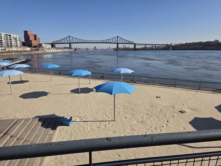 Plage de l'Horloge/Clocktower Beach, Vieux-Port de Montr&eacute;al/Old Port of Montreal, Montr&eacute;al, Canada, April 8, 2026