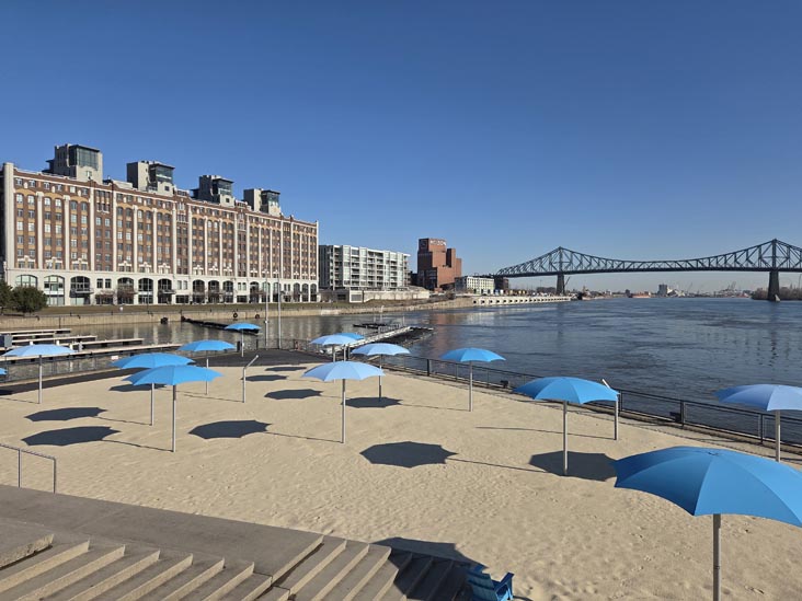 Plage de l'Horloge/Clocktower Beach, Vieux-Port de Montr&eacute;al/Old Port of Montreal, Montr&eacute;al, Canada, April 8, 2026