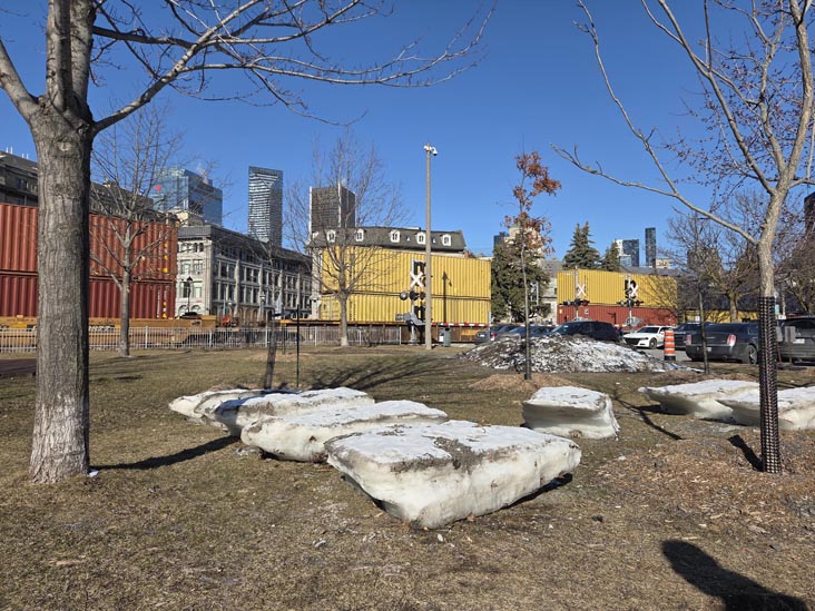 Promenade du Vieux-Port Near Rue Saint-Pierre, Vieux-Port de Montr&eacute;al/Old Port of Montreal, Montr&eacute;al, Canada, April 8, 2026
