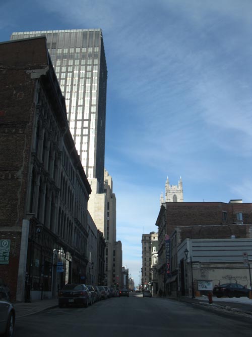 Rue Notre-Dame Ouest and Rue St-Jean, Vieux Montréal/Old Montreal, Montréal, Québec, Canada