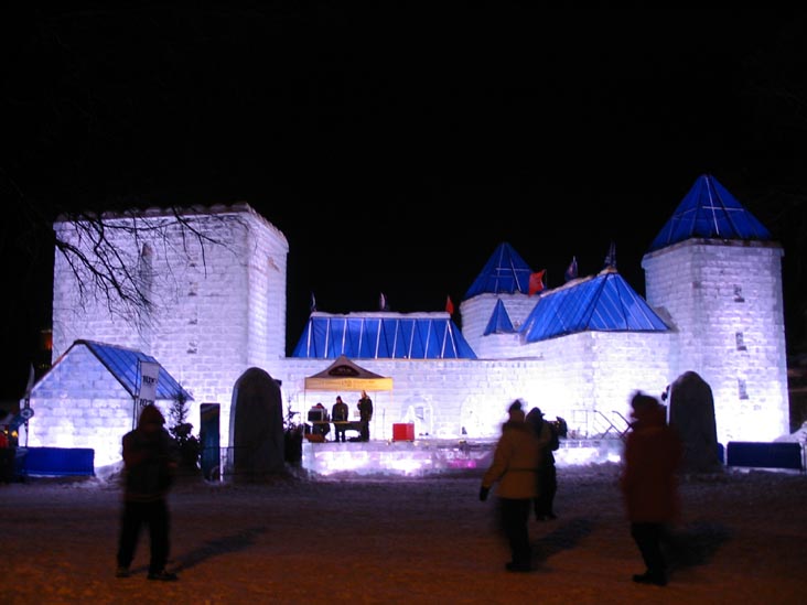 Palais de Bonhomme (Bonhomme's Ice Palace), Carnaval de Québec (Quebec Winter Carnival), Québec City, Canada