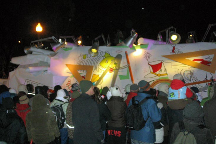 Night Parade, Grande Allée, Carnaval de Québec (Quebec Winter Carnival), Québec City, Canada, February 16, 2008, 9:15 p.m.