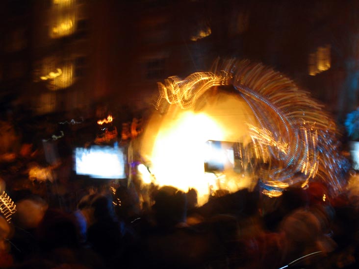 Night Parade, Grande Allée, Carnaval de Québec (Quebec Winter Carnival), Québec City, Canada, February 16, 2008, 9:18 p.m.
