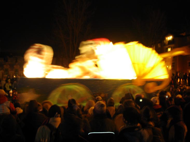Night Parade, Grande Allée, Carnaval de Québec (Quebec Winter Carnival), Québec City, Canada, February 16, 2008, 9:20 p.m.