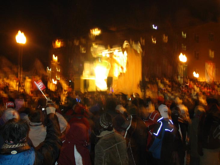 Night Parade, Grande Allée, Carnaval de Québec (Quebec Winter Carnival), Québec City, Canada, February 16, 2008, 9:25 p.m.