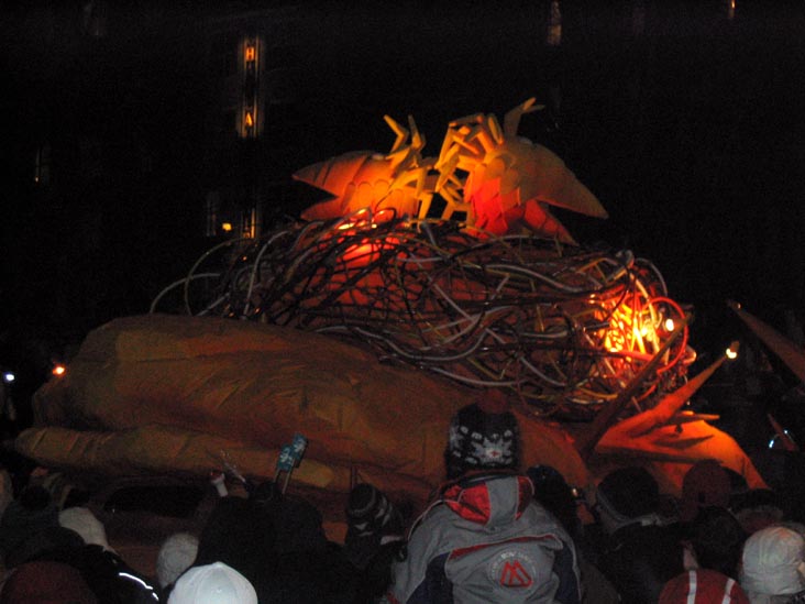 Night Parade, Grande Allée, Carnaval de Québec (Quebec Winter Carnival), Québec City, Canada, February 16, 2008, 9:35 p.m.