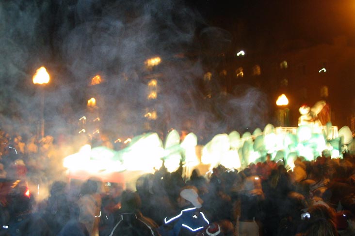 Night Parade, Grande Allée, Carnaval de Québec (Quebec Winter Carnival), Québec City, Canada, February 16, 2008, 9:42 p.m.