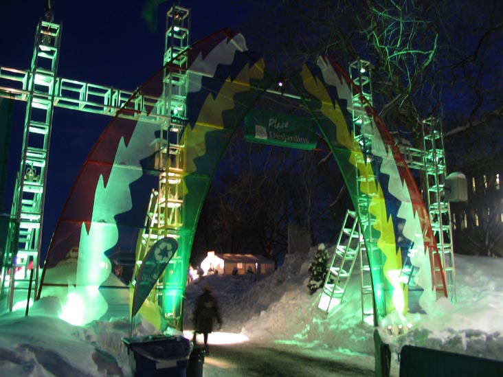 Place Desjardins, Carnaval de Québec (Quebec Winter Carnival), Québec City, Canada