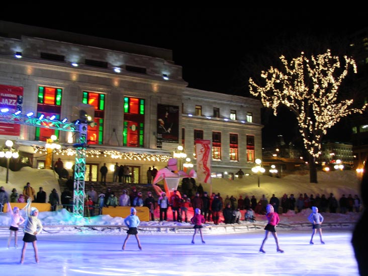 Figure Skating, Place Hydro-Québec, Carnaval de Québec (Quebec Winter Carnival), Québec City, Canada