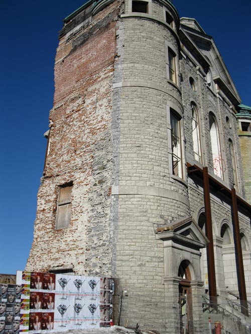 Église Saint-Vincent-de-Paul, Côte D'Abraham at Rue Saint Olivier, Québec City, Canada, February 13, 2010