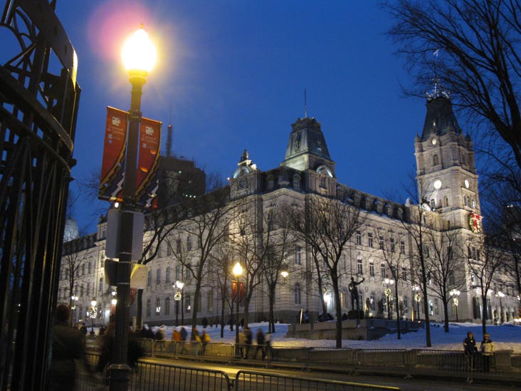 Parliament Building (Hôtel du Parlement), 1045, Rue des Parlementaires, Québec City, Canada, February 13, 2010