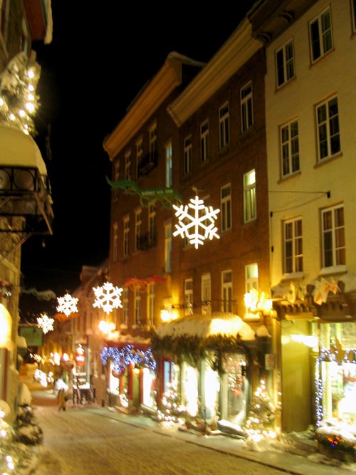Rue du Petit-Champlain, Quartier Petit Champlain, Québec City, Canada