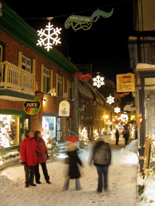 Rue du Petit-Champlain, Quartier Petit Champlain, Québec City, Canada