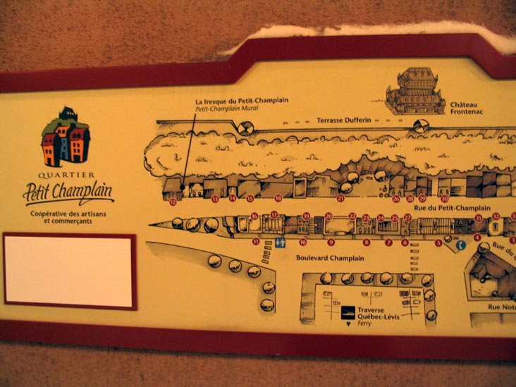 Rue du Petit-Champlain, Quartier Petit Champlain, Québec City, Canada