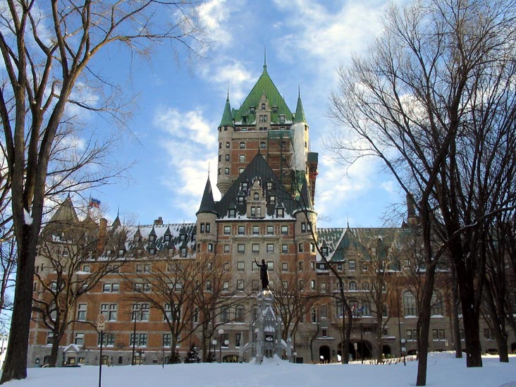 Château Frontenac, Place d'Armes, Québec City, Canada