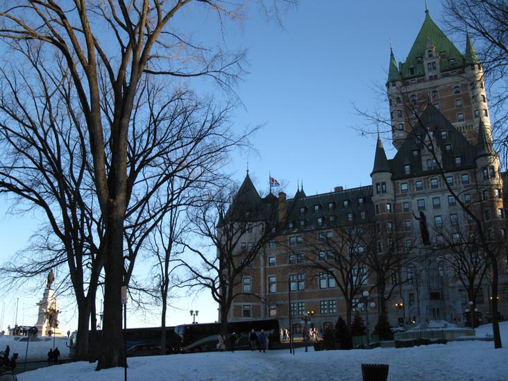 Place d'Armes, Québec City, Canada, February 13, 2010