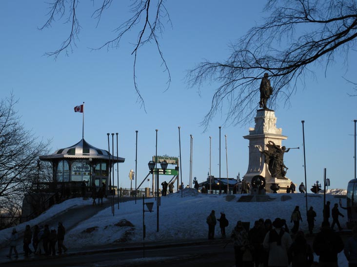 Place d'Armes, Québec City, Canada, February 13, 2010