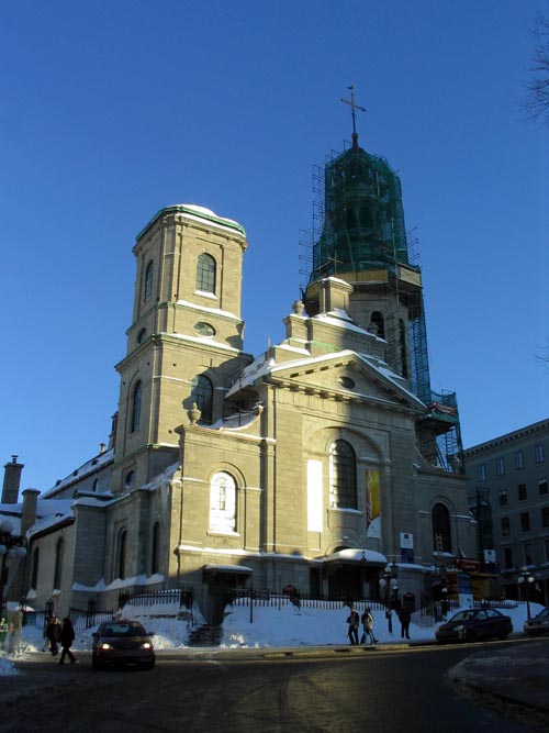 Notre Dame de Québec, Place de l'Hôtel de Ville, Québec City, Canada