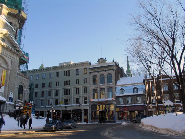 Rue de Buade, Place de l'Hôtel de Ville, Québec City, Canada