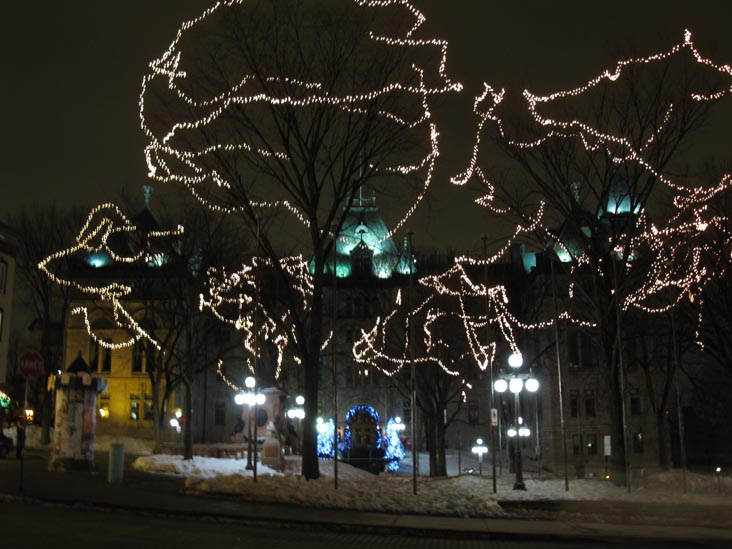 Hôtel de Ville, Place de l'Hôtel de Ville, Québec City, Canada, February 13, 2010