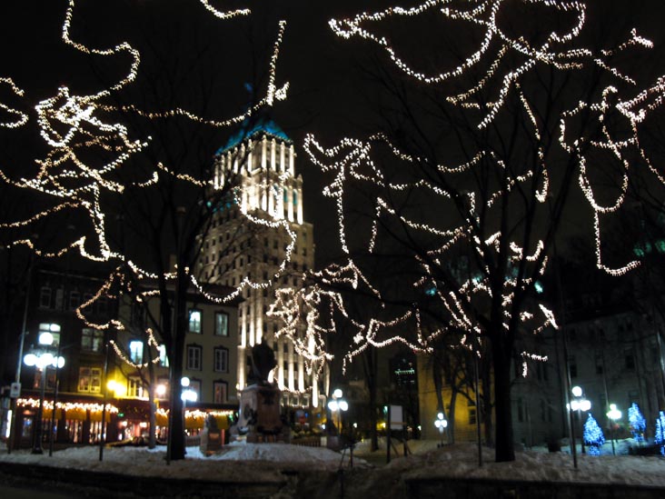 Place de l'Hôtel de Ville, Québec City, Canada, February 14, 2010