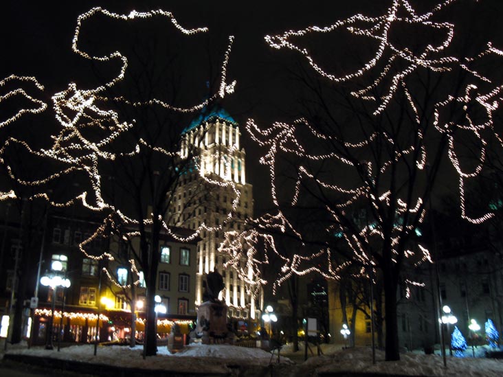 Place de l'Hôtel de Ville, Québec City, Canada, February 14, 2010