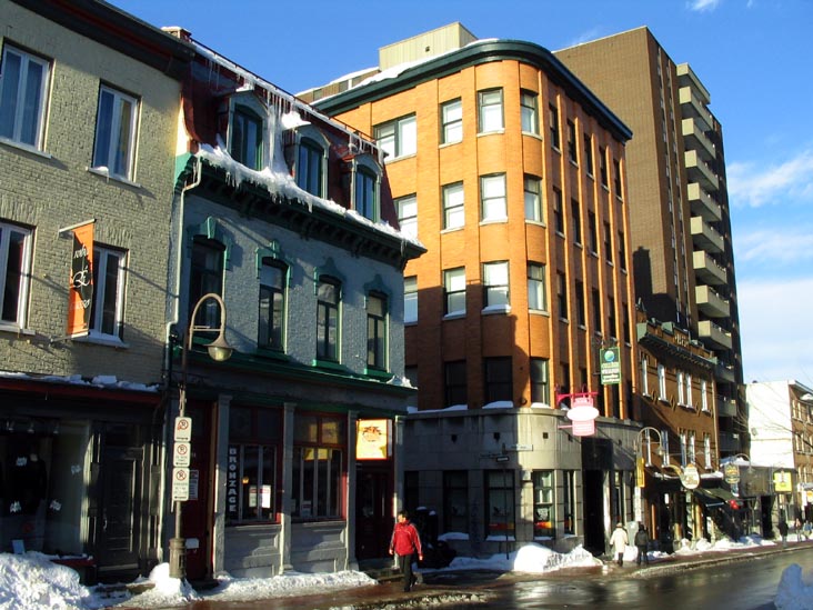 Rue Saint-Jean, Québec City, Canada