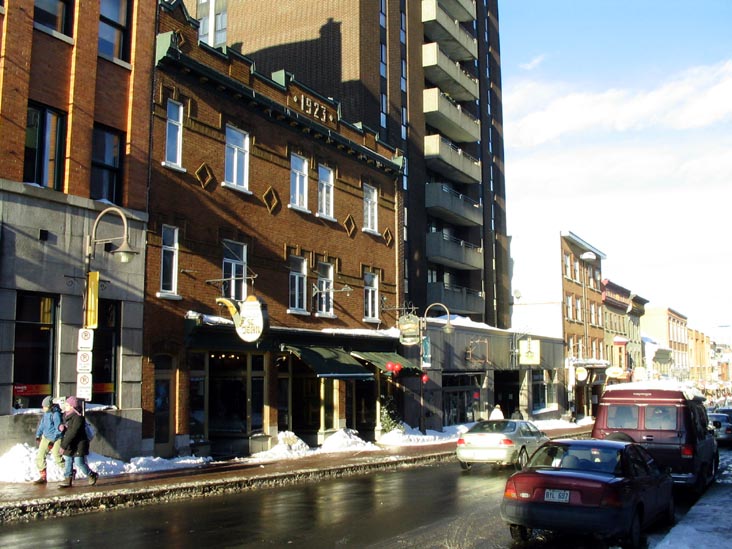 Rue Saint-Jean, Québec City, Canada