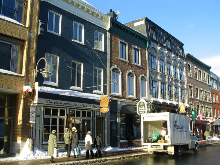 Rue Saint-Jean, Québec City, Canada
