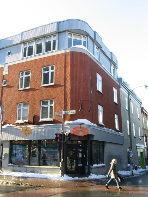 Rue Saint-Jean and Rue Saint-Augustin, NW Corner, Québec City, Canada