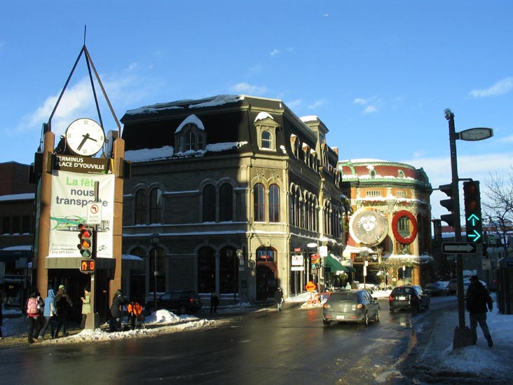Place d'Youville, Rue Saint-Jean, Québec City, Canada