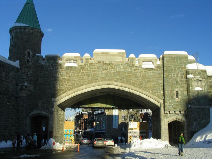 Porte Saint-Jean, Rue Saint-Jean, Québec City, Canada