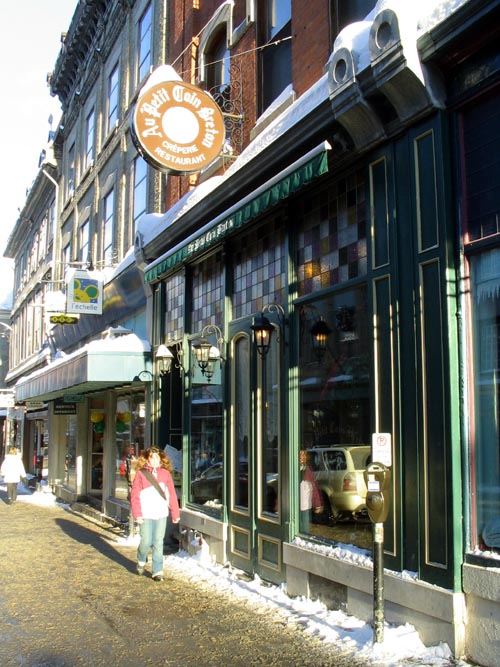 Au Petit Coin Breton, 1029, Rue Saint-Jean, Québec City, Canada