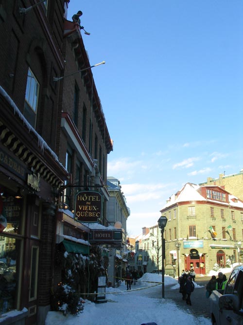 Rue Saint-Jean at Rue Couillard, Québec City, Canada