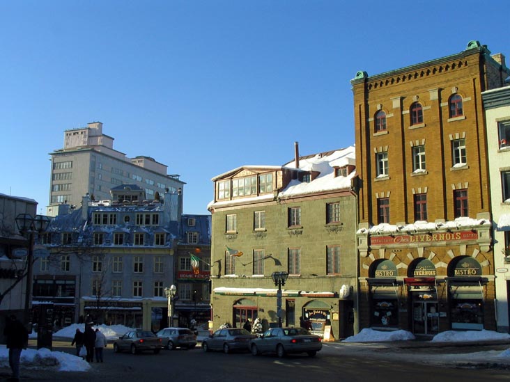 Rue Saint-Jean at Rue Garneau, Québec City, Canada
