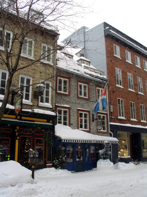 Ice Sculpture, 2008 Carnaval de Québec (Quebec Winter Carnival), Rue Saint-Paul, Québec City, Canada